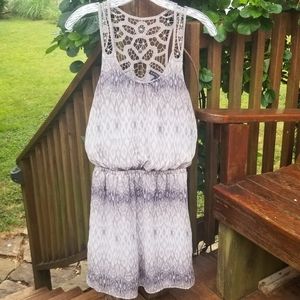Express dress w/ crochet back